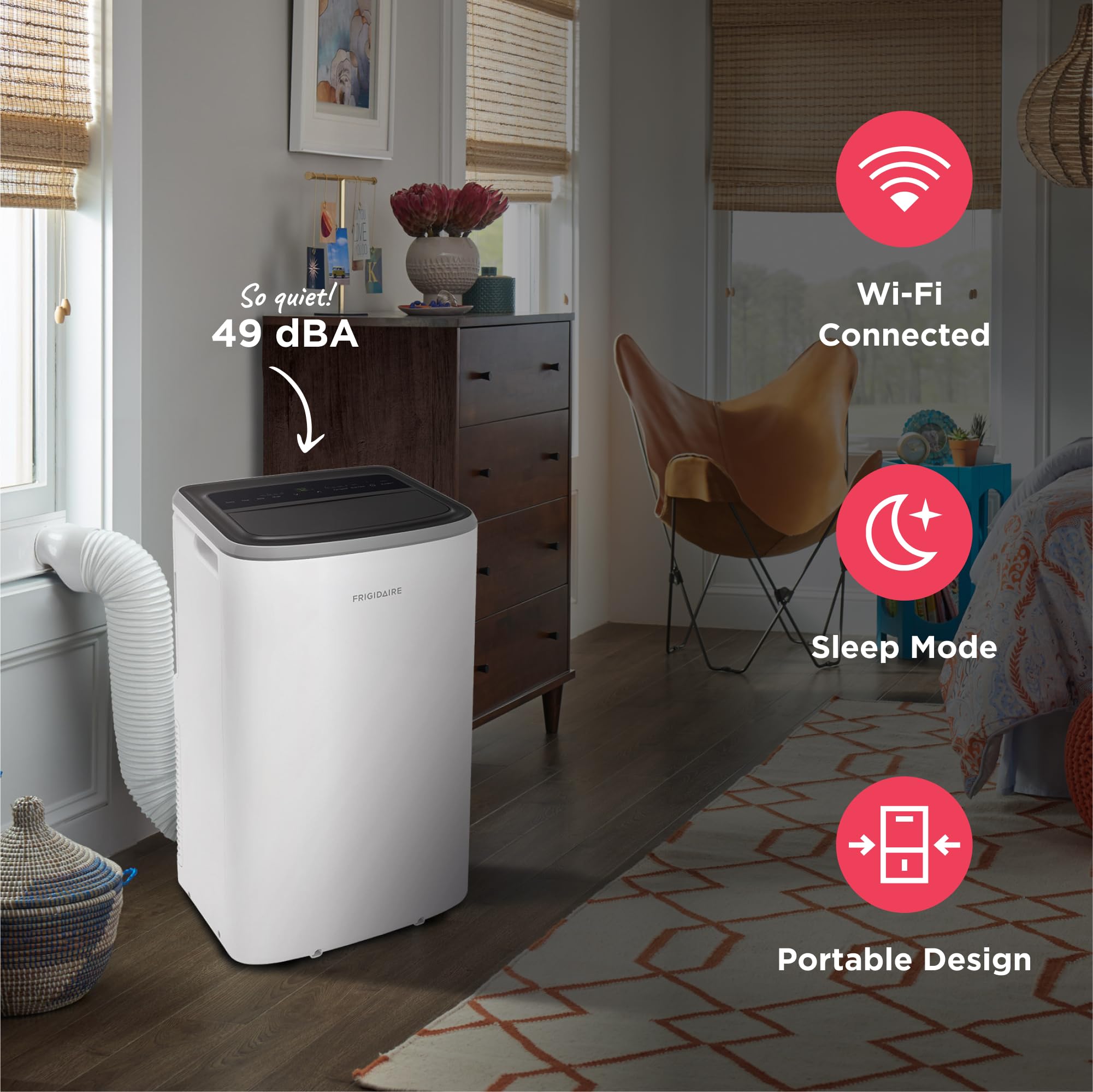 Frigidaire In Smart Portable Room Air Conditioner Wi