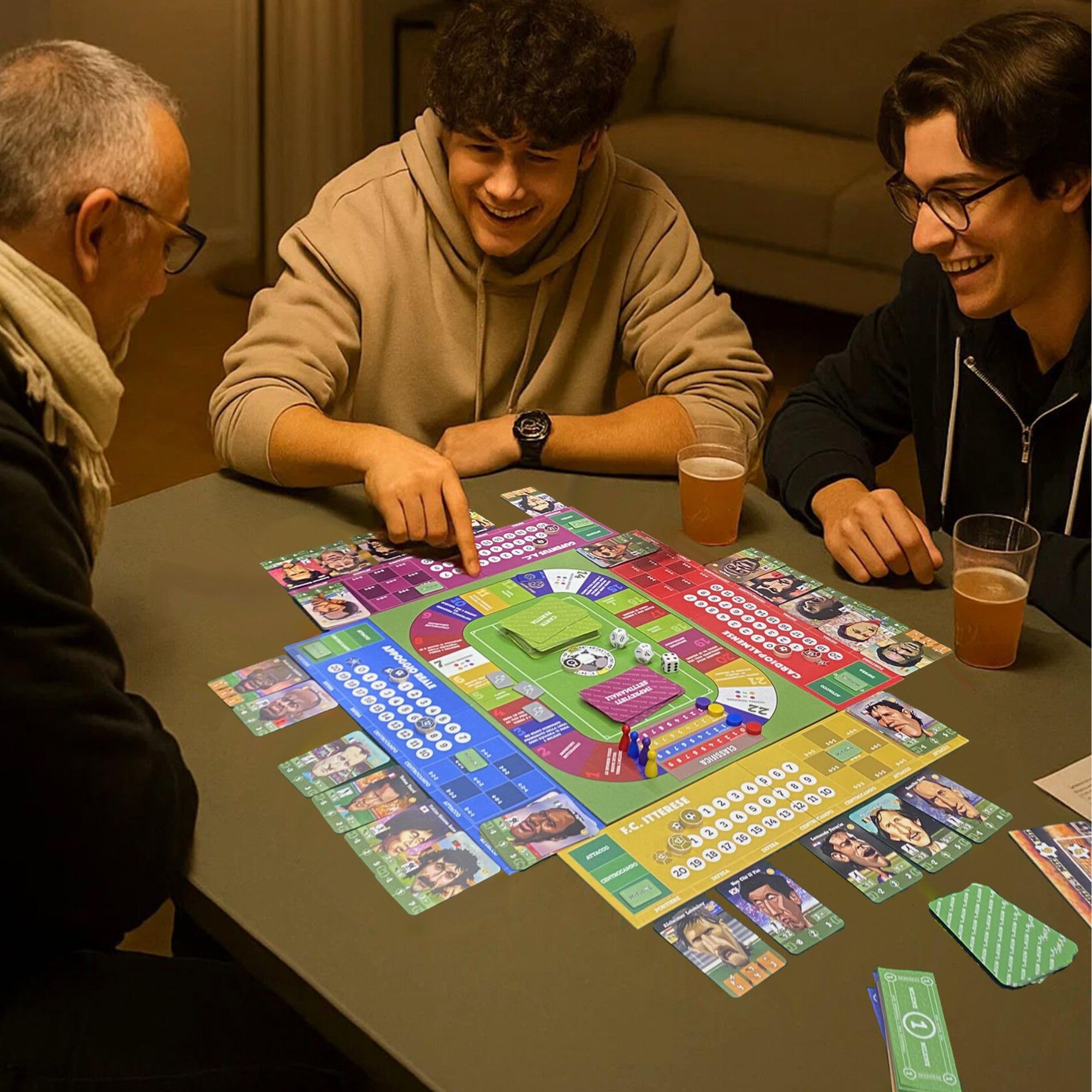 MiTiGOL – Gioco da Tavolo sul Calcio | Strategia, Ironia e Carte Uniche | Età 14+ | DSK Games | Calcio Vintage Anni ’80 per Famiglie e Appassionati
