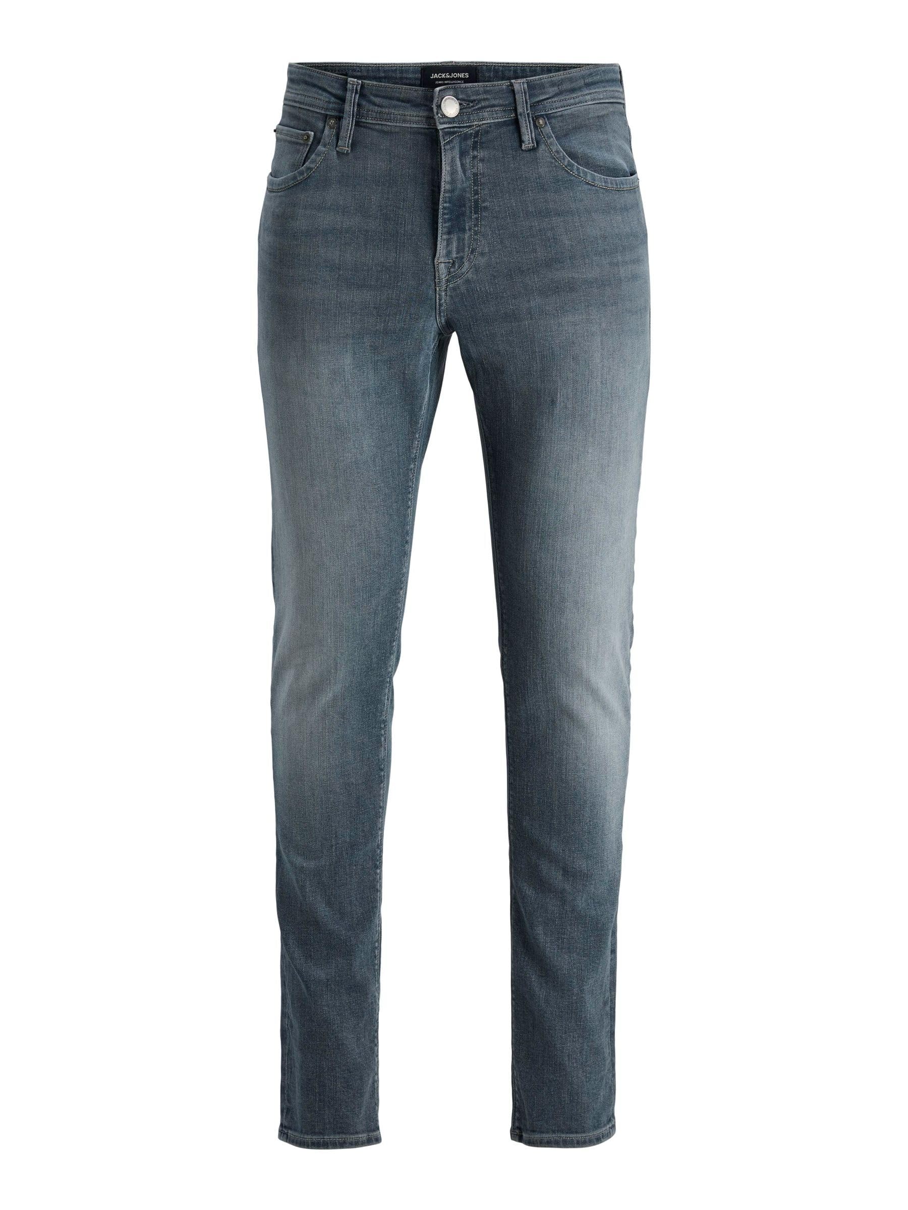 JACK & JONES Men's Jjiglenn Jjfelix Am 646 Noos, Grey Denim, 32 W/36 L