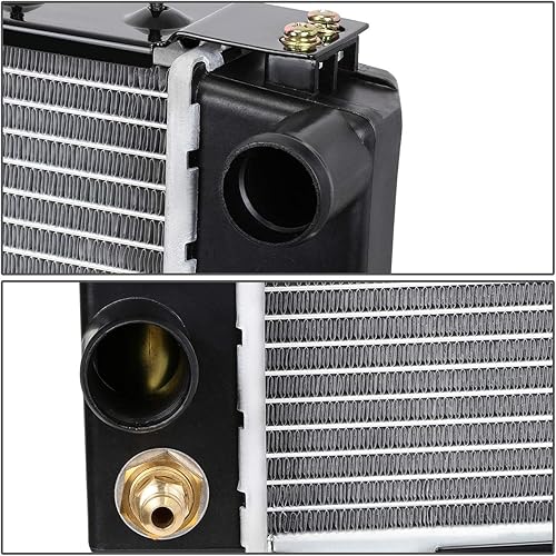 Miniatura 19 de DNA Motoring OEM-RA-2262 Radiador de núcleo de aluminio compatible con 99-04 Grand Cherokee 4.0 AT, 23-7/16 pulgadas de ancho x 21-9/16 pulgadas