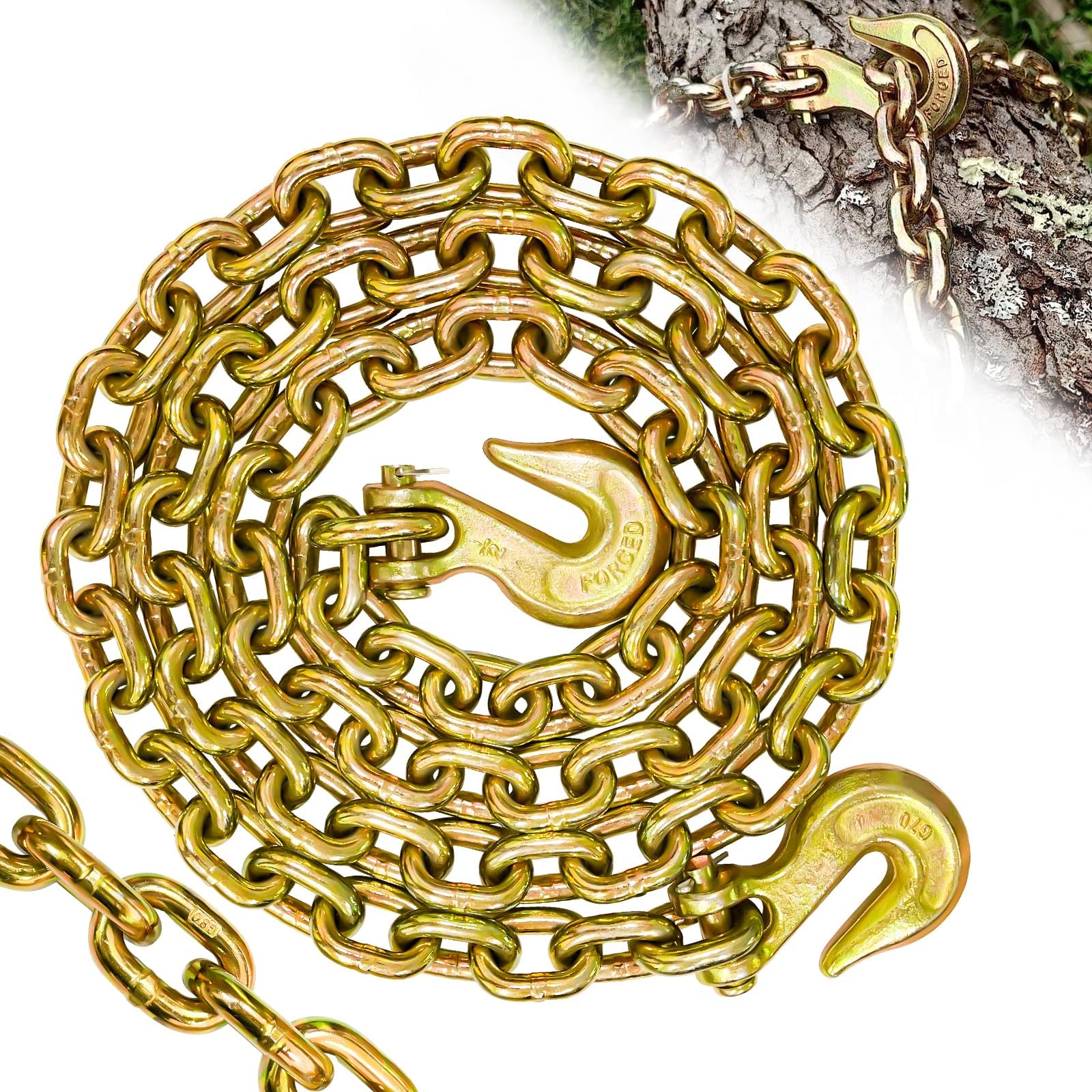 10ft Transport Binder Chain With Grade 80 Lifting Chain 1 | Desertcart ...