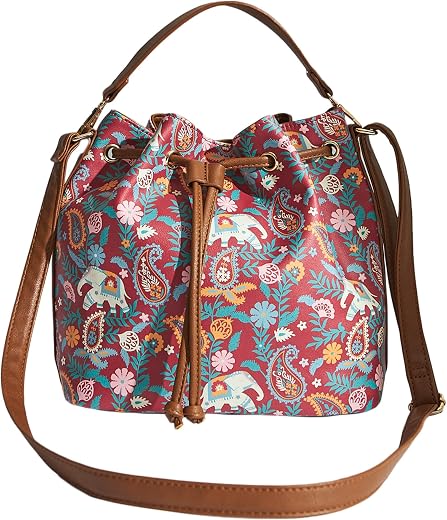 Chumbak Crossbody Sling Bag for Women | Multipurpose Daily use Hand Bag for Office, College & Travel | Stylish Printed Can...
