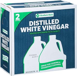 Daily Chef Distilled White Vinegar 2/1 gallon jugs (4 PACK)