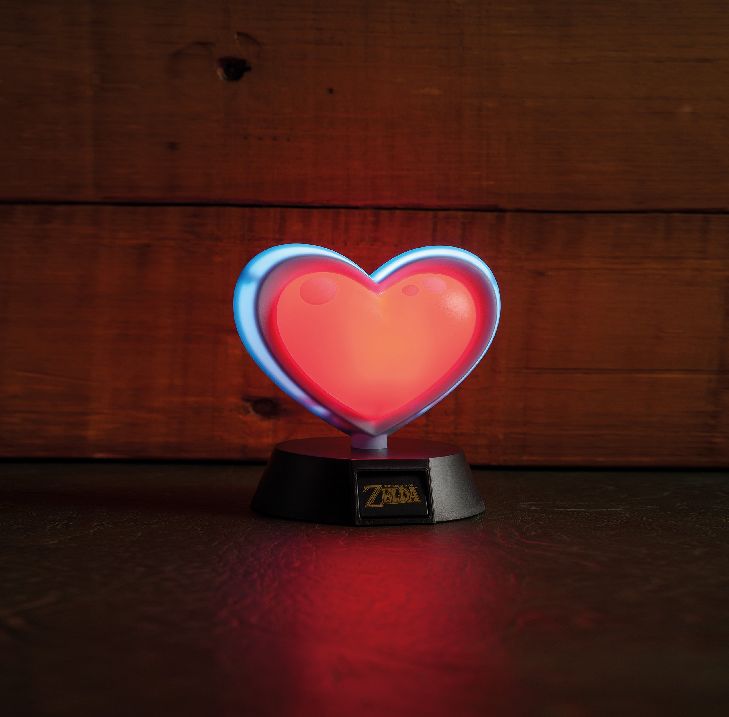 ZELDA - Corazón 3D Mini Luz- 10 cm, Multicolor