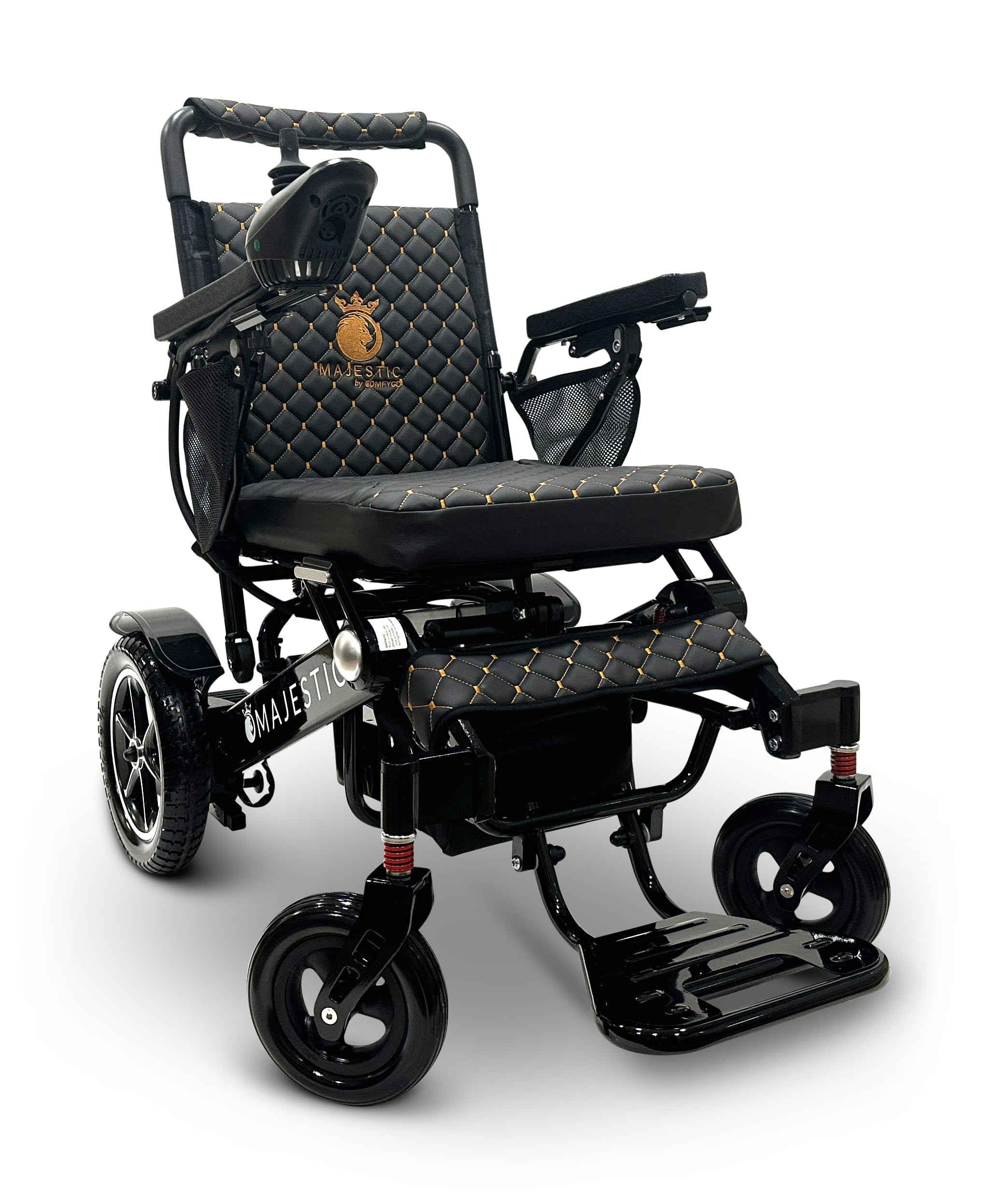 Electric Wheelchairs for Adults, 350 lbs Capacity, Up to 13 Miles Range, Lightweight Wheelchair for Seniors,Remote Controlled Wheel Chair, All Terrain, Airline and Cruise Approved, IQ-7000 by Majestic