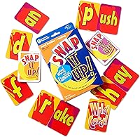 Learning Resources Snap It Up! Phonics Word Families Card Game - Fun Sight Words Reading for Kids, Homeschool Classroom Montessori Activities