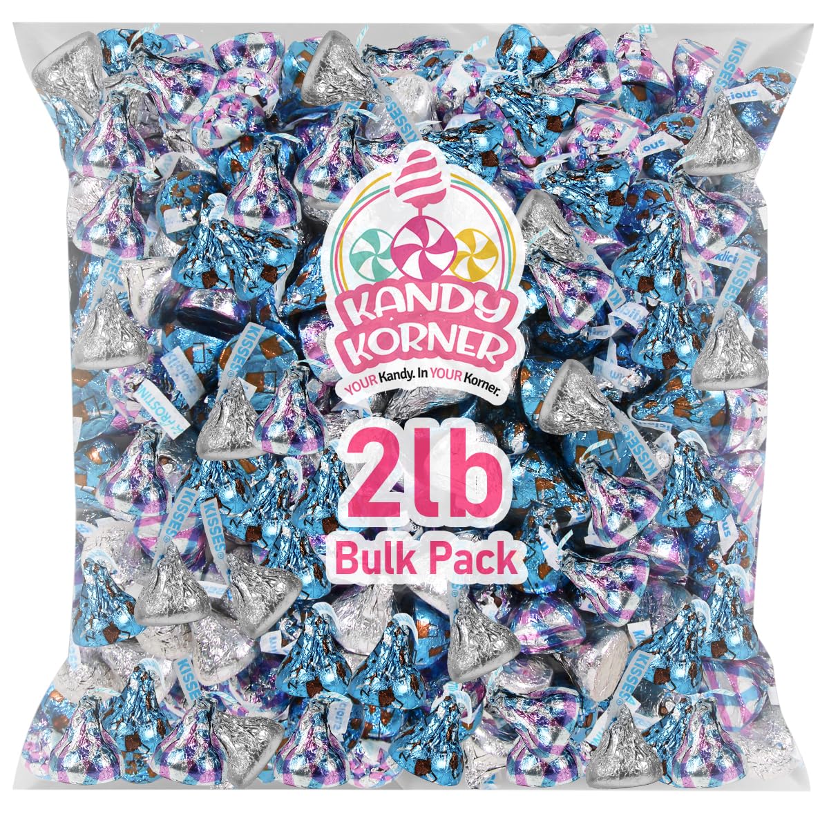 Hersheys Kisses Easter Milk Chocolate, Milklicous and Vanilla Frosting Assorted
