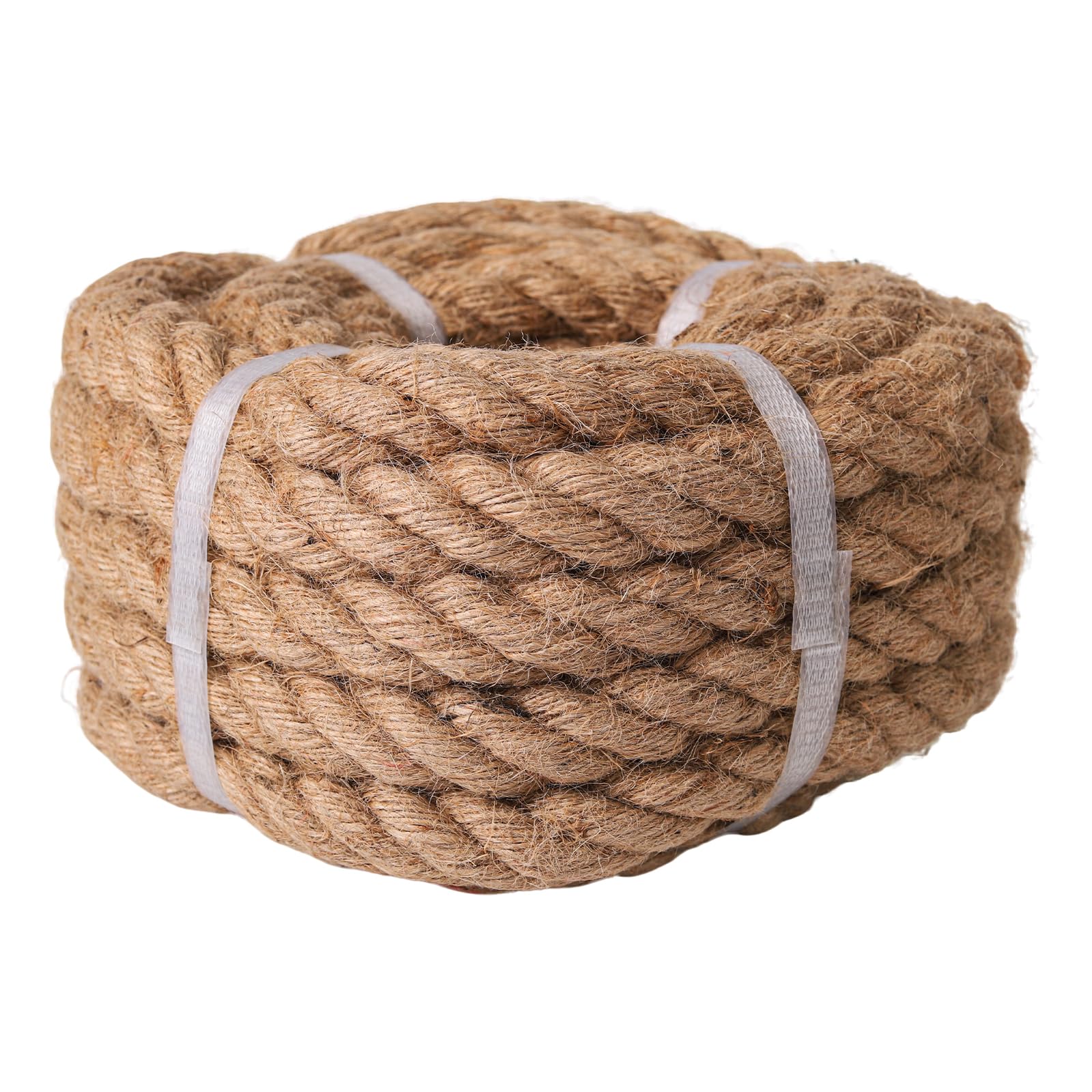 Corde de chanvre naturel 2,5 cm x 10m pour artisanat et aménagement