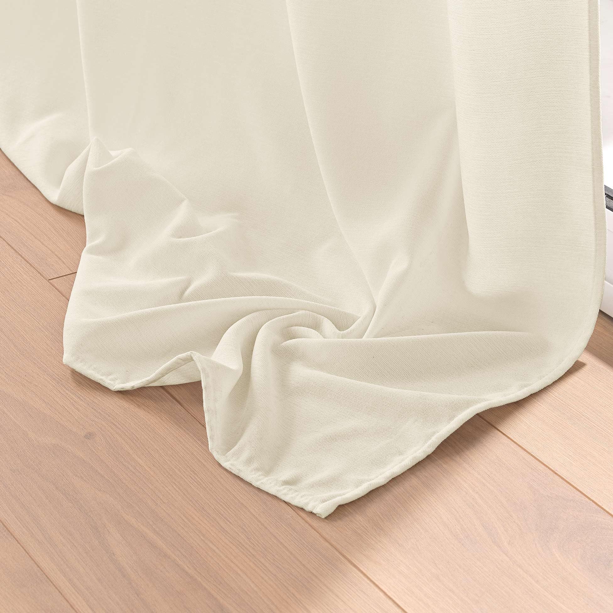 Tenda Oscurante Douceur D'Intérieur TRAMINA Con Occhielli – 135x240 Cm, Colore Nocciola, 100% Poliestere - 4