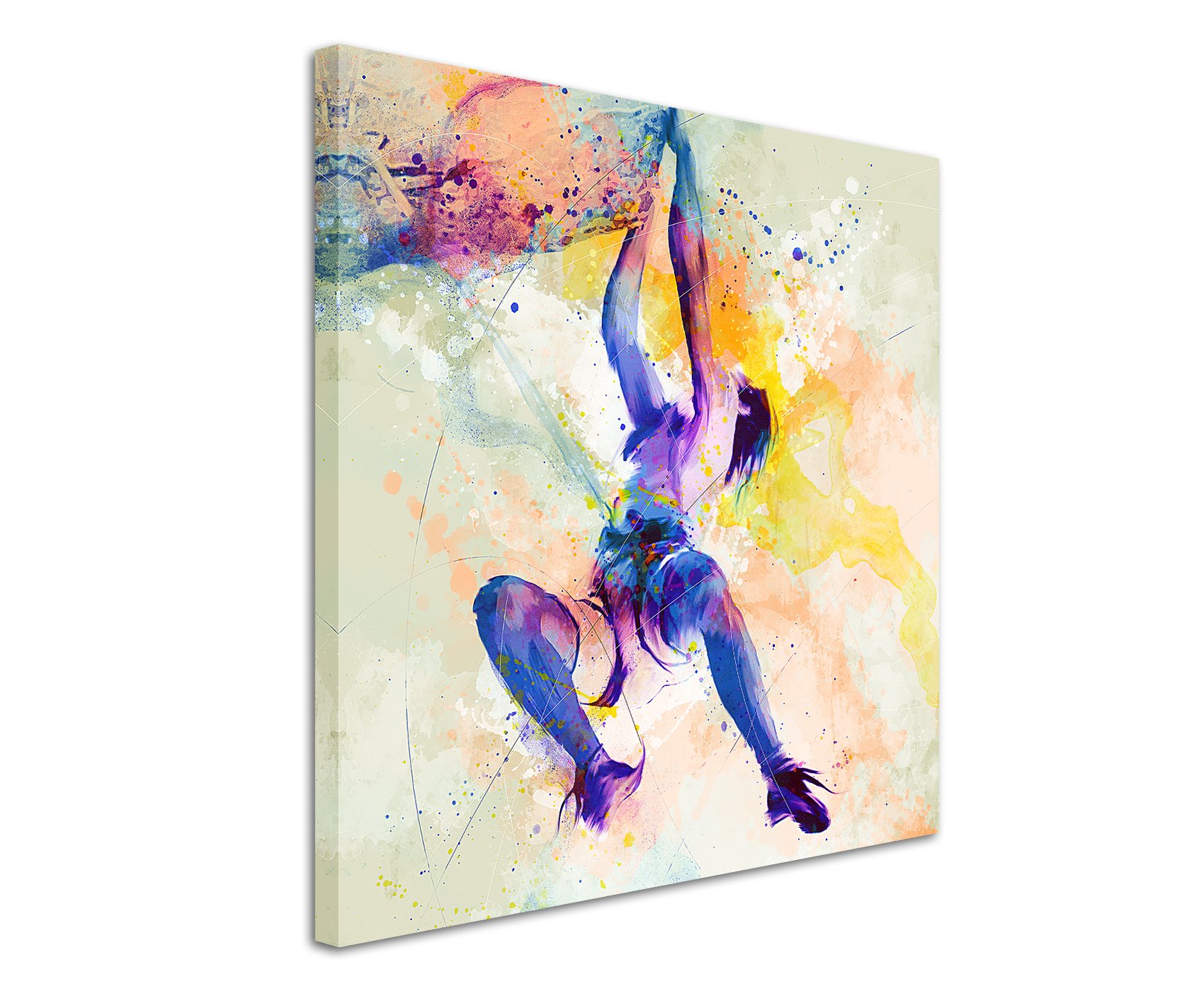 Snus Art Lenwandbld Wasserball 90x60cm Aquarell Art Lenwandbld