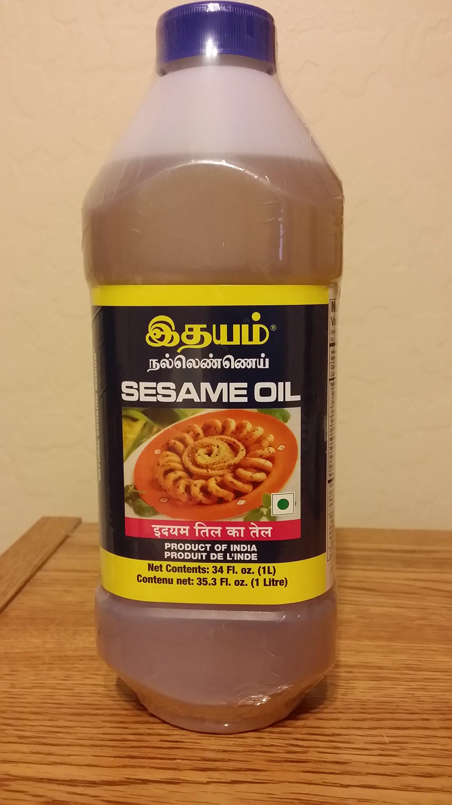 Idhayam Gingelly/Sesame Oil 1 Litre