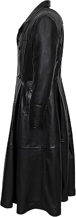 Smart Range Men's Morpheus Full Length Leather Jacket Coat