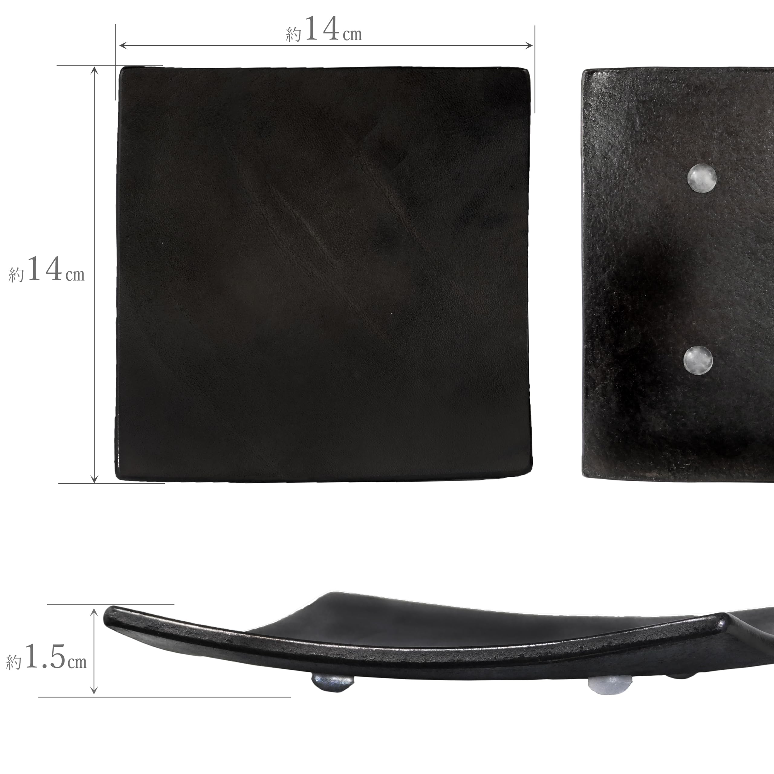 Amazon｜レザーキング 本革レザートレイ (ディープブラック