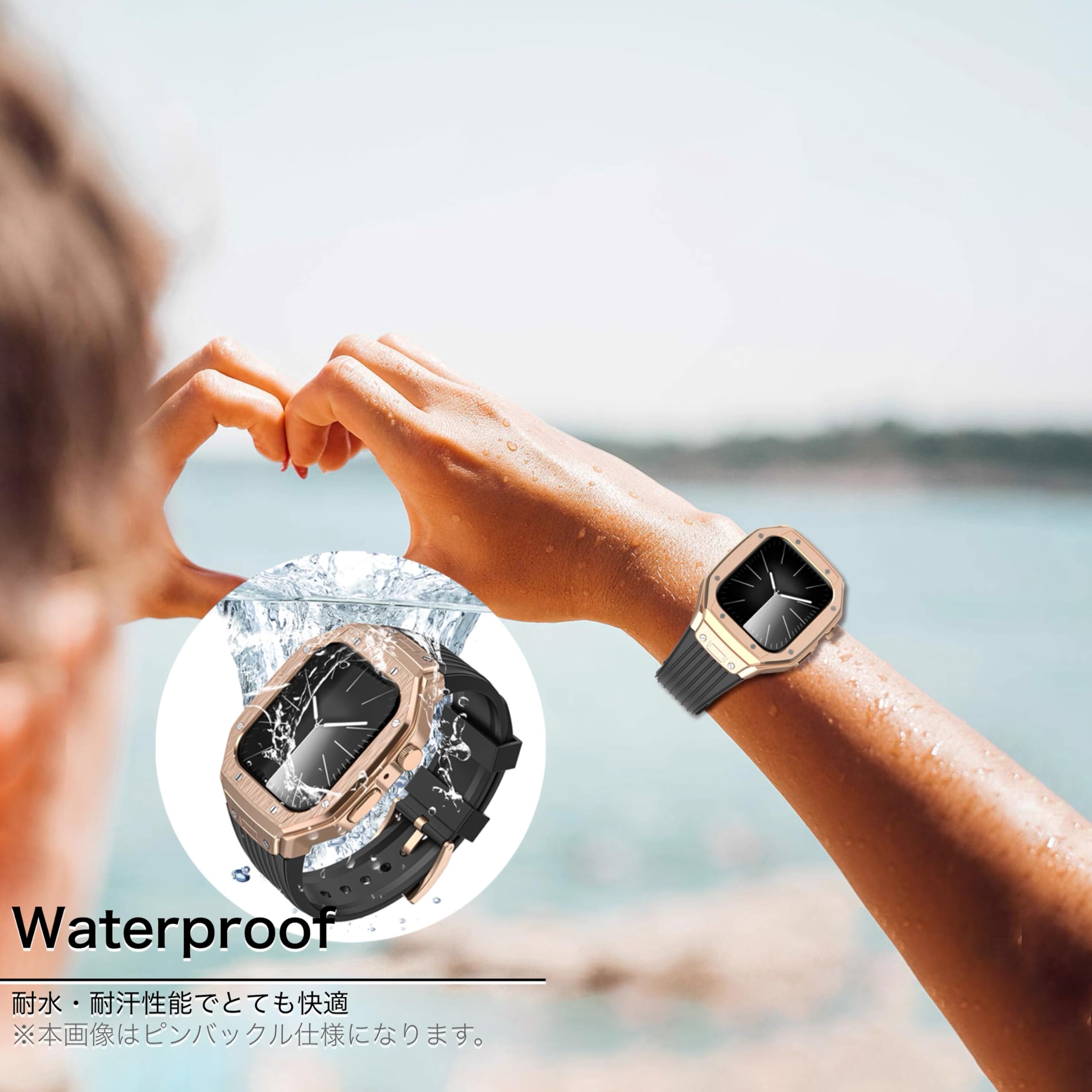 Amazon.co.jp: Apple Watchとの互換性あり Series 9 / 8 / 7 / 6 / 5 