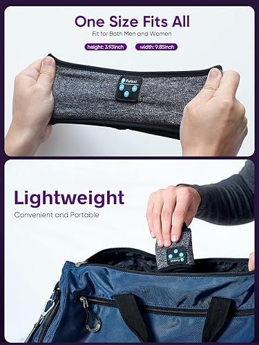 Miniatura 9 de Auriculares para dormir con Bluetooth, audífonos deportivos para dormir, audífonos para dormir con altavoces integrados, perfectos para