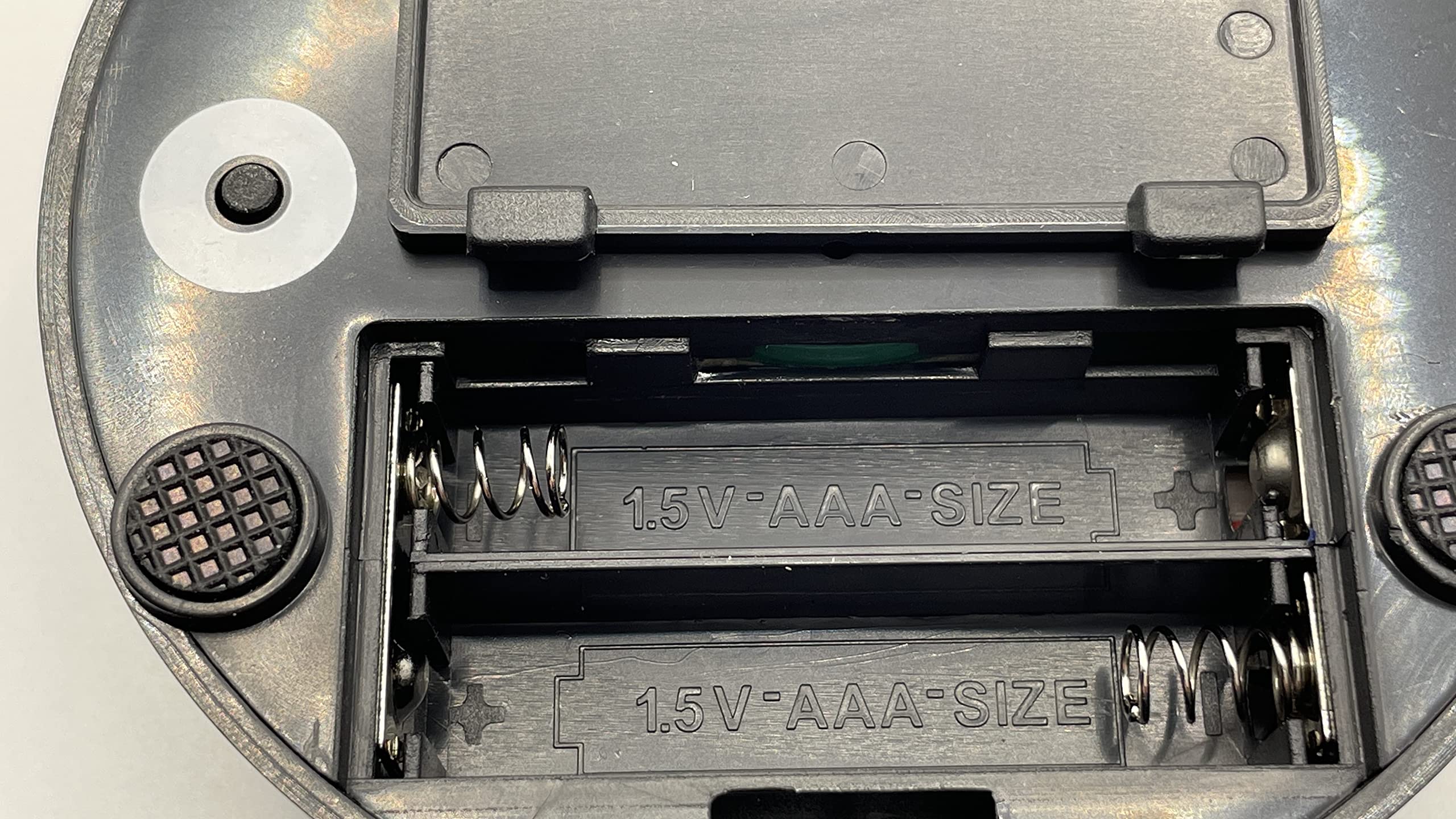 Buy (White Color) Bejamy Button Shaped Talking Alarm Clock for The