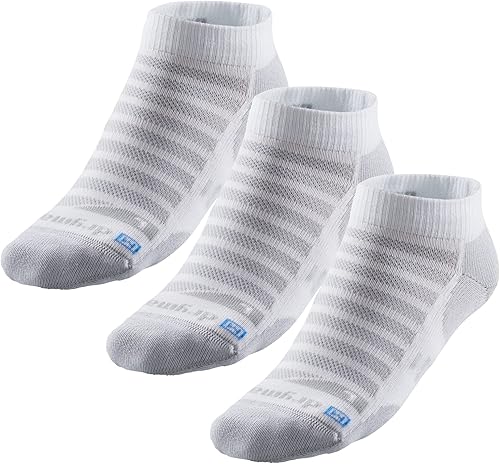R-Gear Drymax Low Cut Running Socks For Men and Women Breathable, Moisture Control & Anti Blister 3 Pack