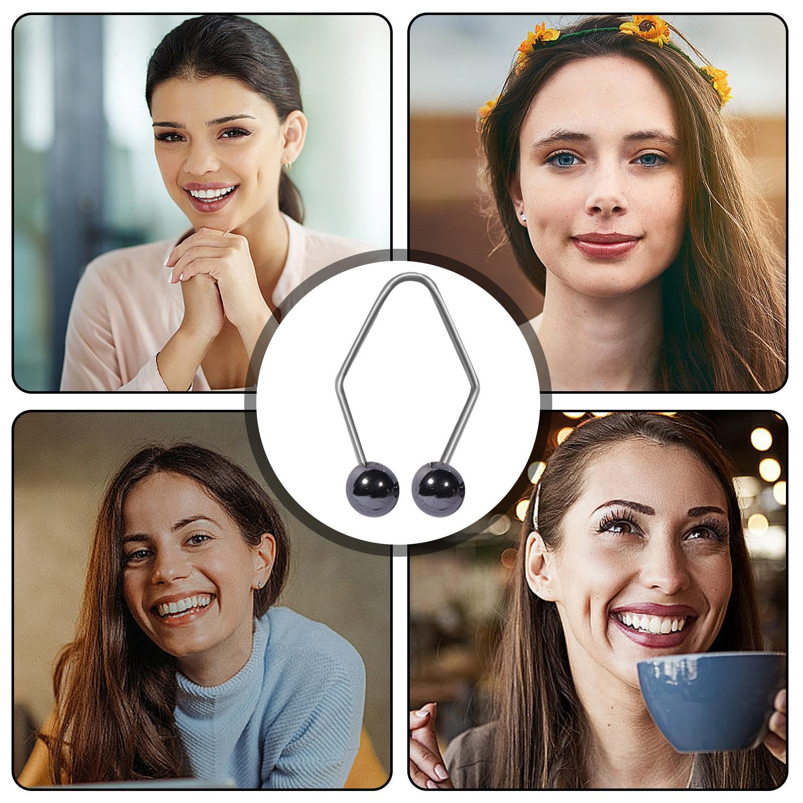 Grübchen Macher, 2 Stück Smile Gesichtstrainer, Smile Makers, Dimple Maker, Grübchen Macher Perlen Grübchen Trainer Für Damen Und Mädchen Grübchen Macher, 2 Stück Smile Gesichtstrainer, Smile Makers, Dimple Maker, Grübchen Macher Perlen Grübchen Trainer Für Damen Und Mädchen