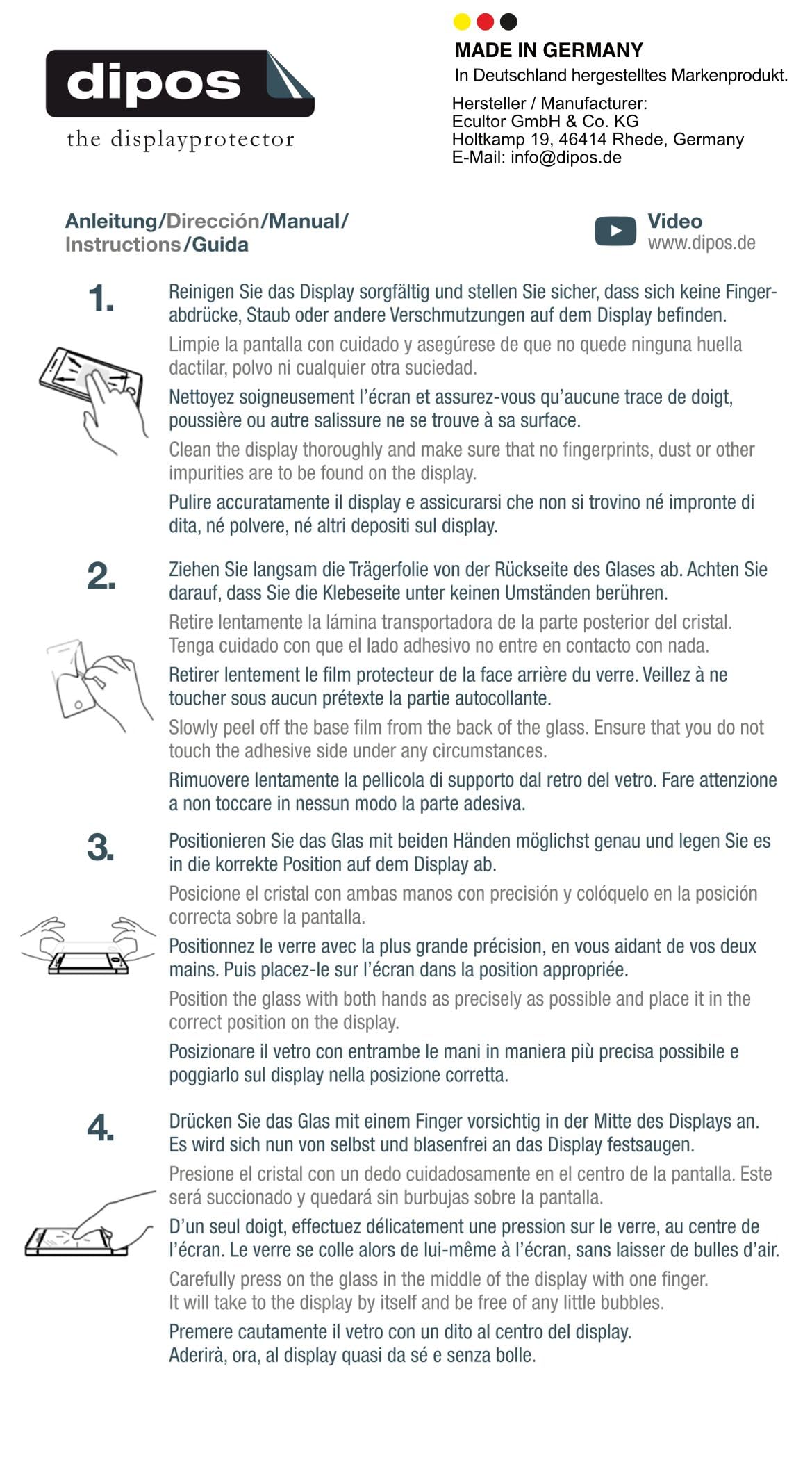 2x Film De Protection D'écran Pour TCL OneTouch 4022S K 232799