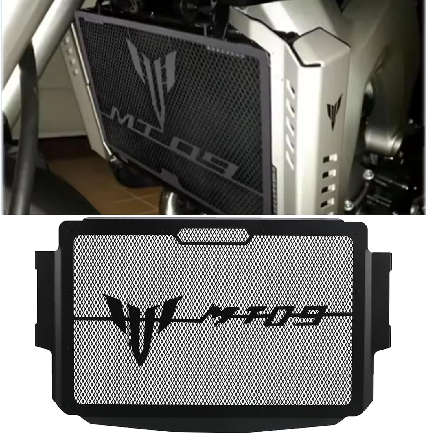 MT-09 SP 2023 Radiator Grille Guard Protection Cover for MT09 MT-09 2021 2022 2023-Black