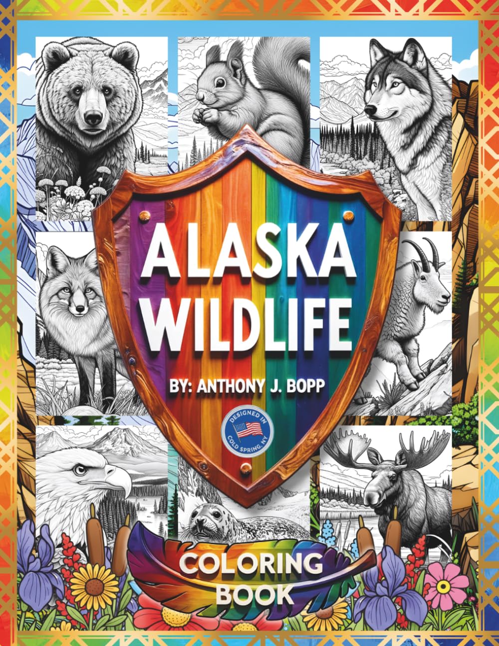 ALASKA WILDLIFE - COLORING BOOK (WILDLIFE & NATURE SERIES)