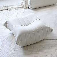 Vista 1 de Otomano, sofá de suelo perezoso, silla de terciopelo de peluche, sofá de acento, silla de esquina para sala de estar, dormitorio, sala de estar
