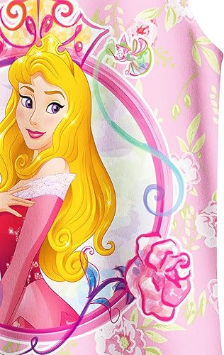 Miniatura 6 de ANAVAE Vestido de princesa de fantasía para niñas, manga con volantes, vestido de princesa con cuello redondo, vestido de princesa para niñas de 2 a