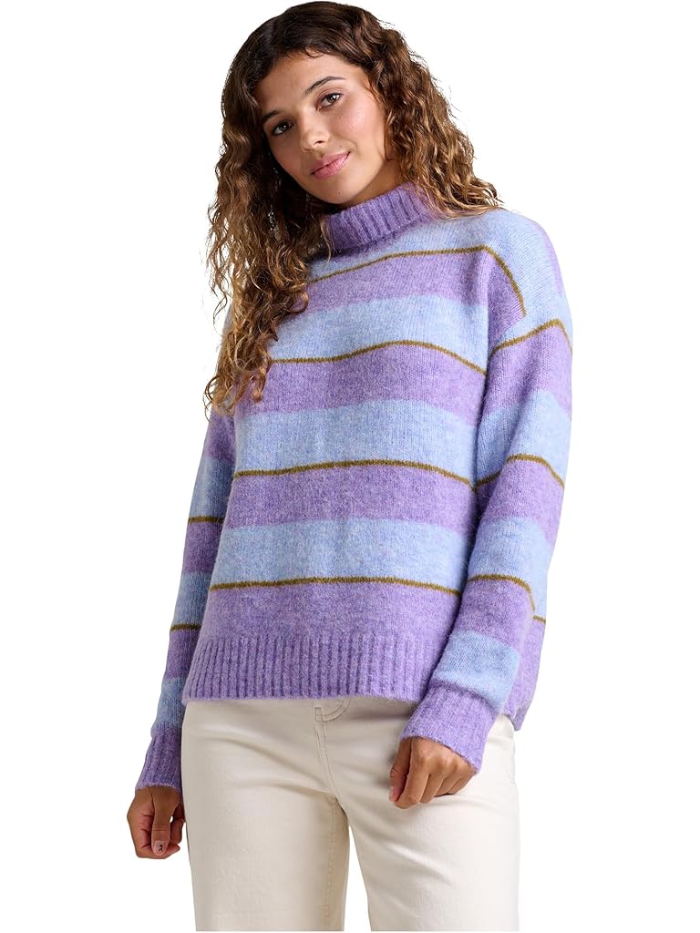 Purple Toad&Co Toddy T-Neck Sweater