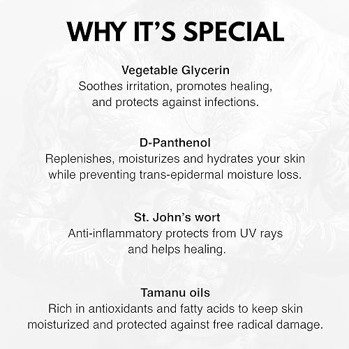 Miniatura 3 de Bálsamo para la piel seca - para el cuidado posterior del tatuaje - Altamente hidratante y regenerador - Ingredientes naturales - Rico en minerales,