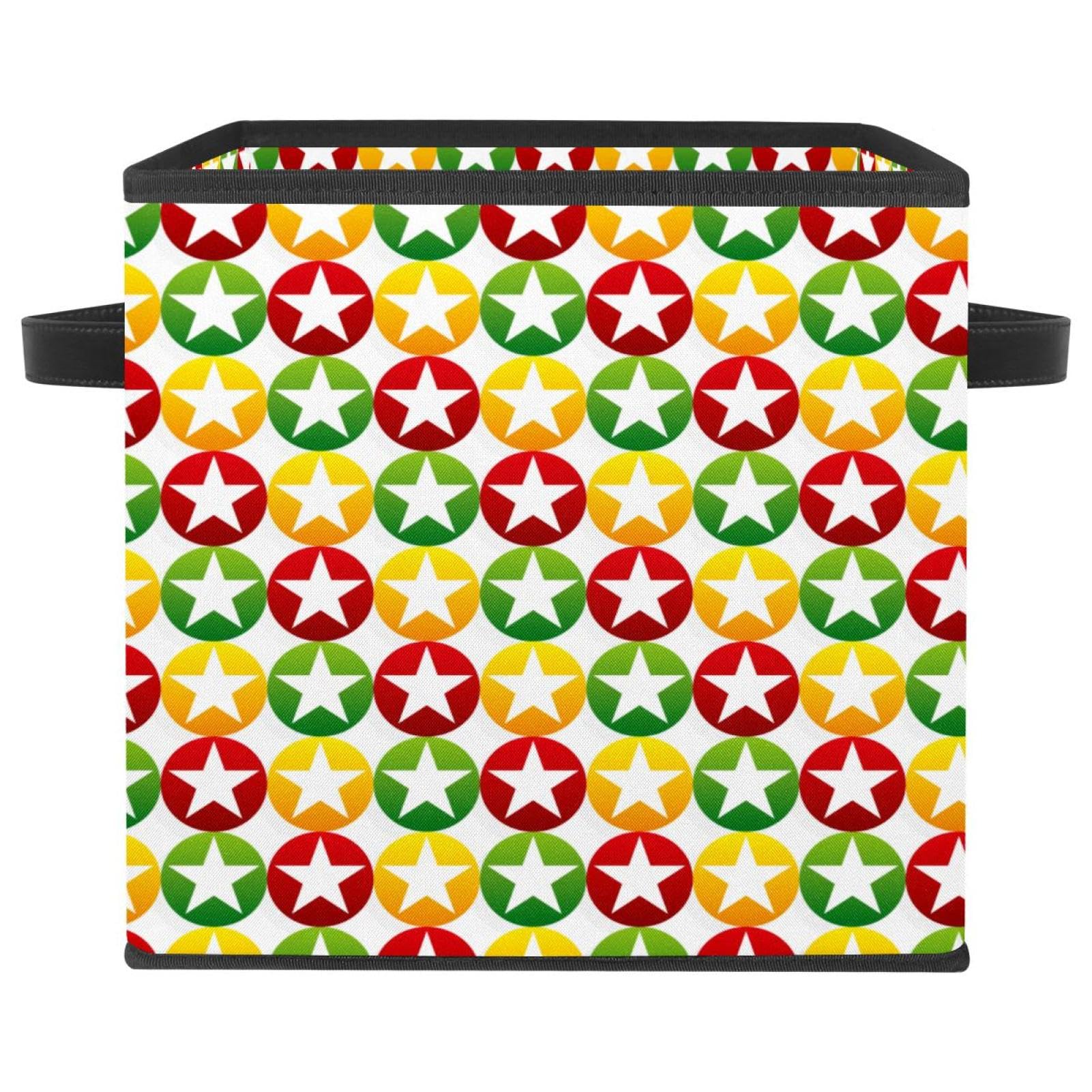 Boîte en tissu pour chambre d'enfant idéale pour ranger les jouets sur fond blanc