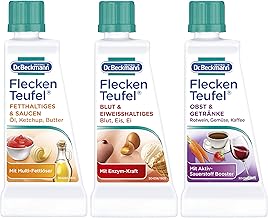 Dr. Beckmann Butter, Stain Devil Set, Stain Remover for Fatty & Sauces, Blood & Proteins, Fruit & Drinks