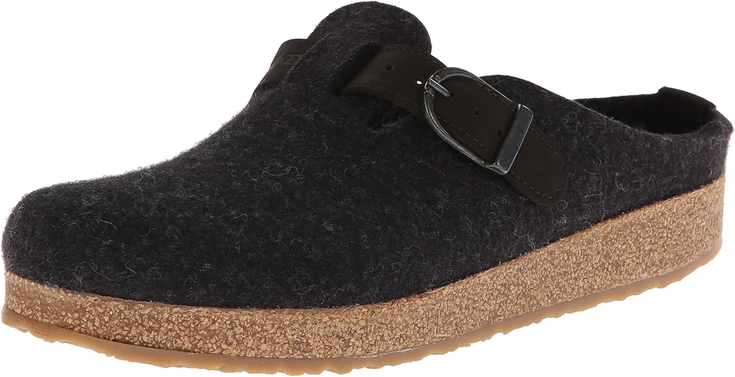 HAFLINGER GZB Clog - Charcoal, 46