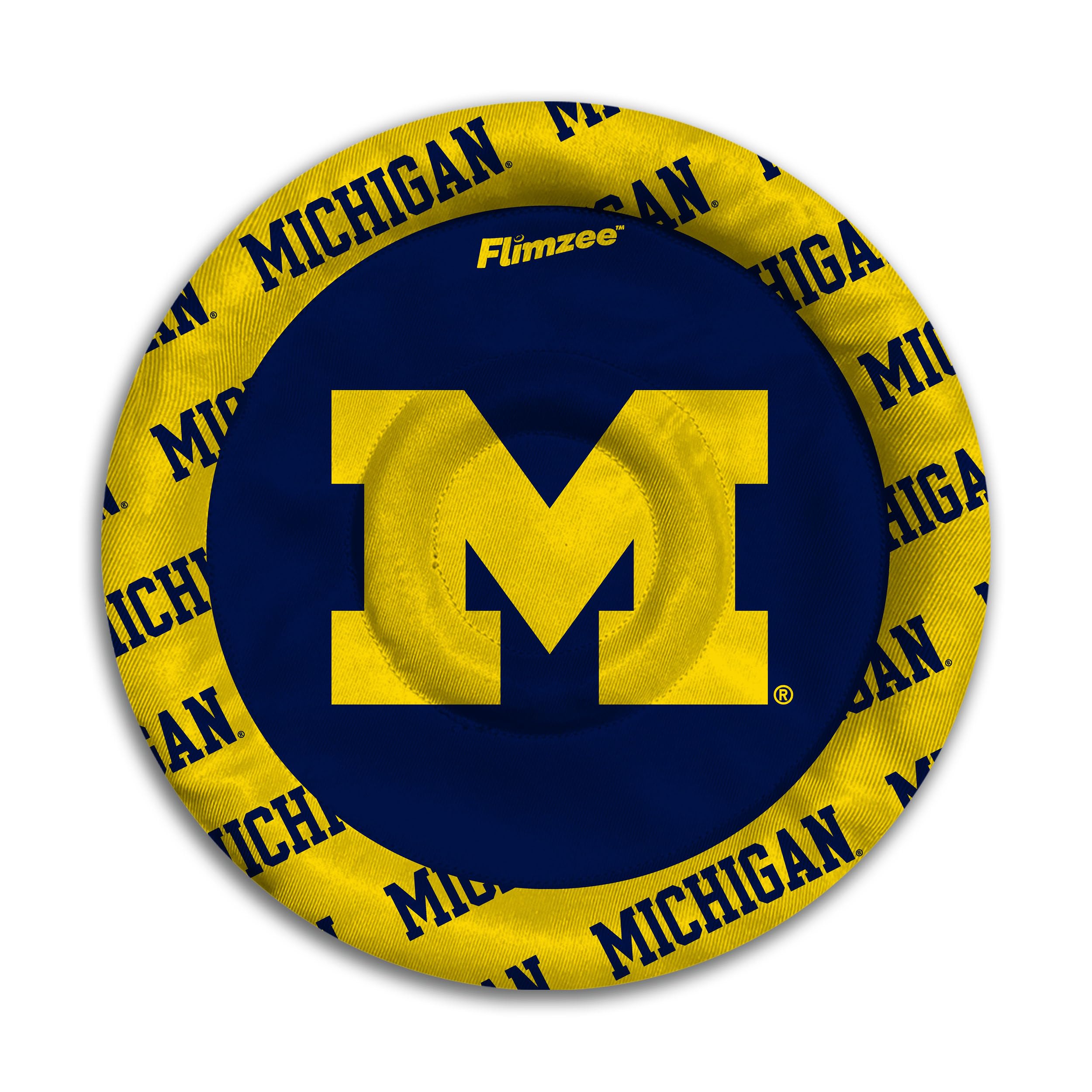 YouTheFan NCAA Michigan Wolverines Flimzee Bean Bag Flying Disc
