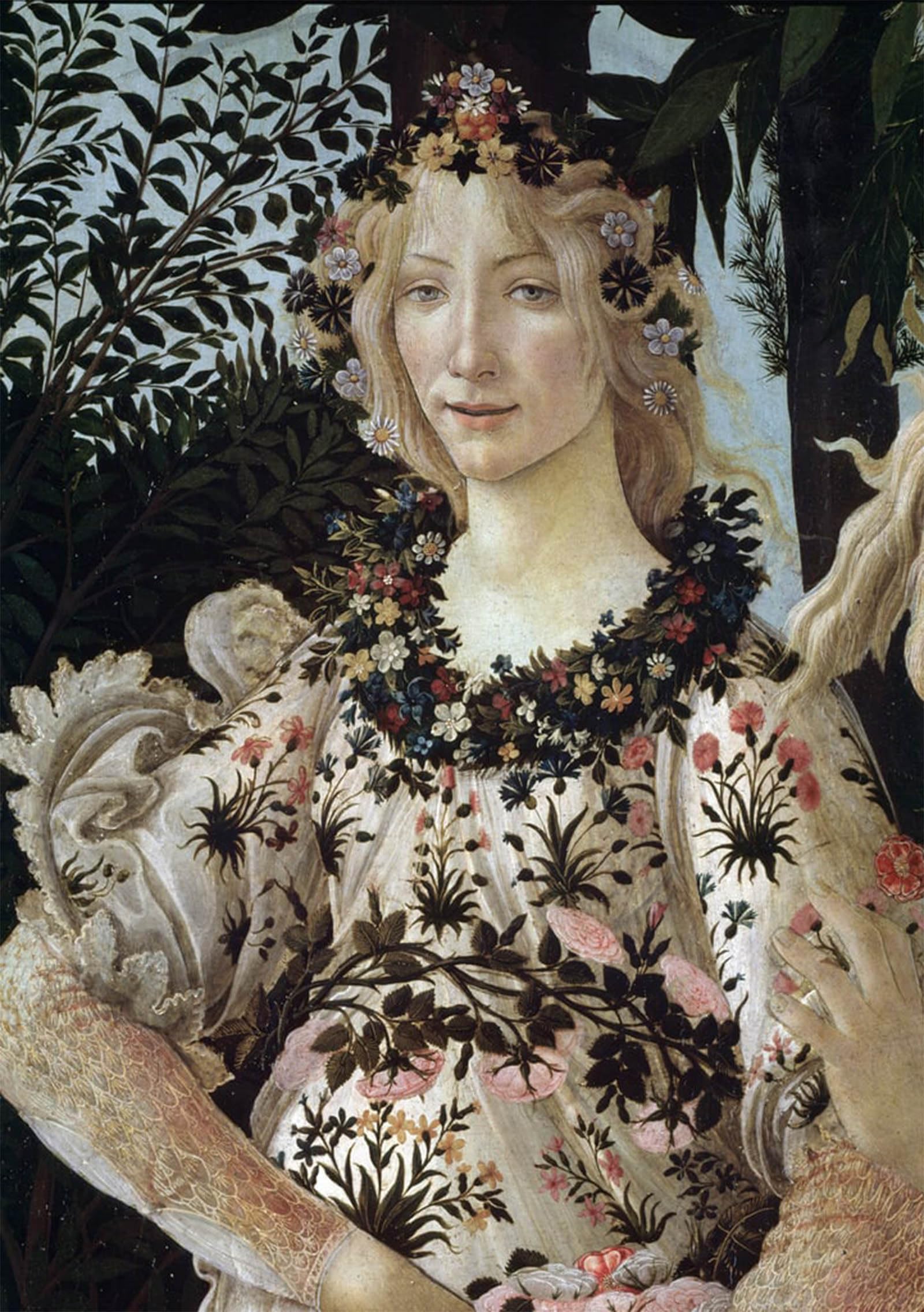 Tableaux Posters Impression Toile le printemps Botticelli pour décoration 60x90cm