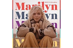 TF Publishing 2023 Marilyn Monroe Wall Calendar - Appointment Scheduling Organizer 12x12