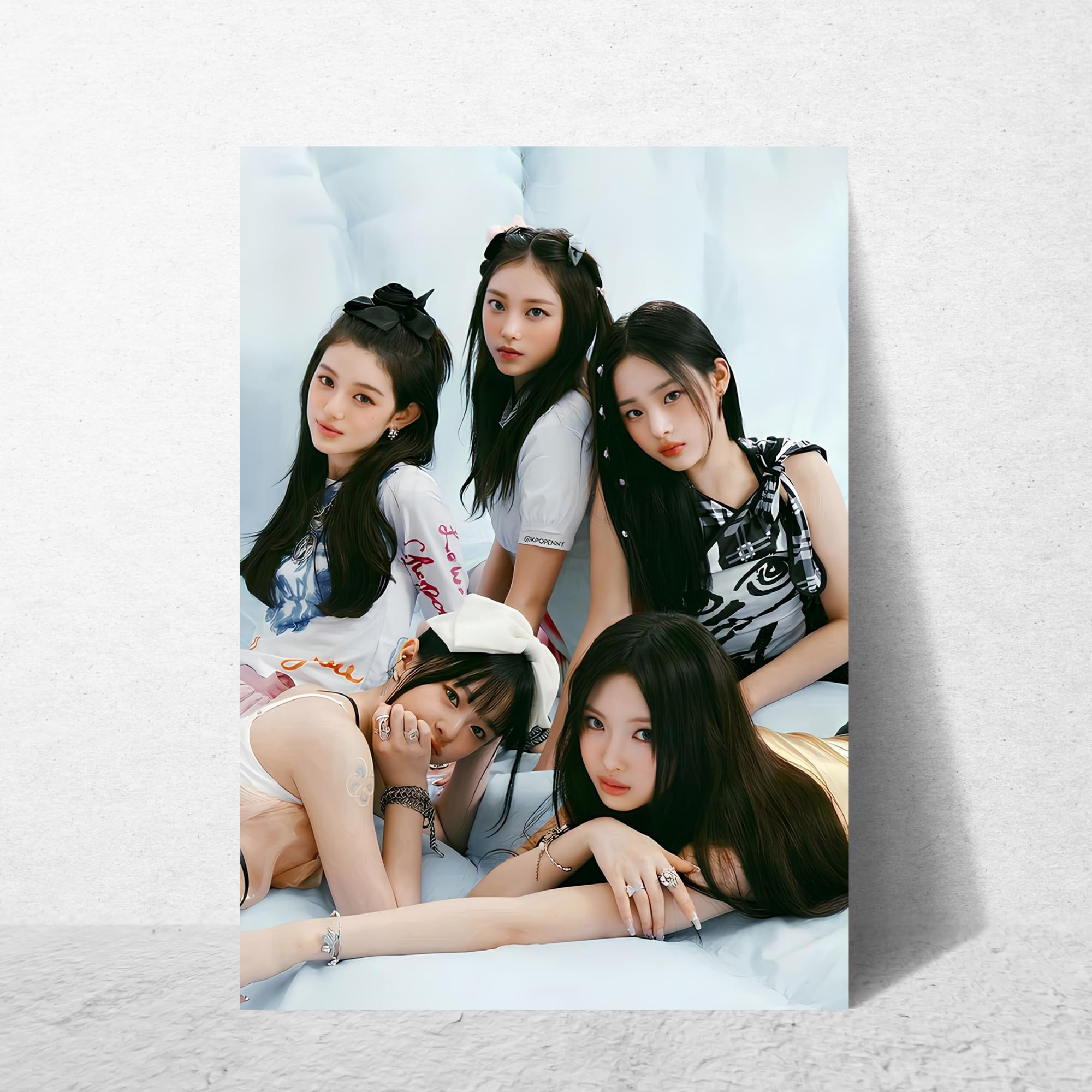 NewJeans Posters with Stickers | K-pop South Korean Girl Group