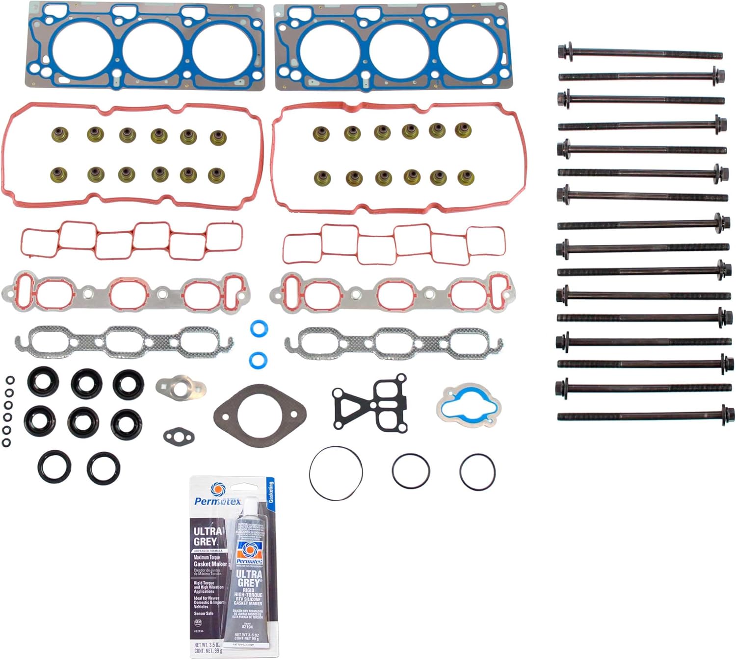 CPWK56 Head Gasket Set Bolt Kit Fits: 07-11 Chrysler Pacifica 4.0L V6 SOHC 24v CGVA