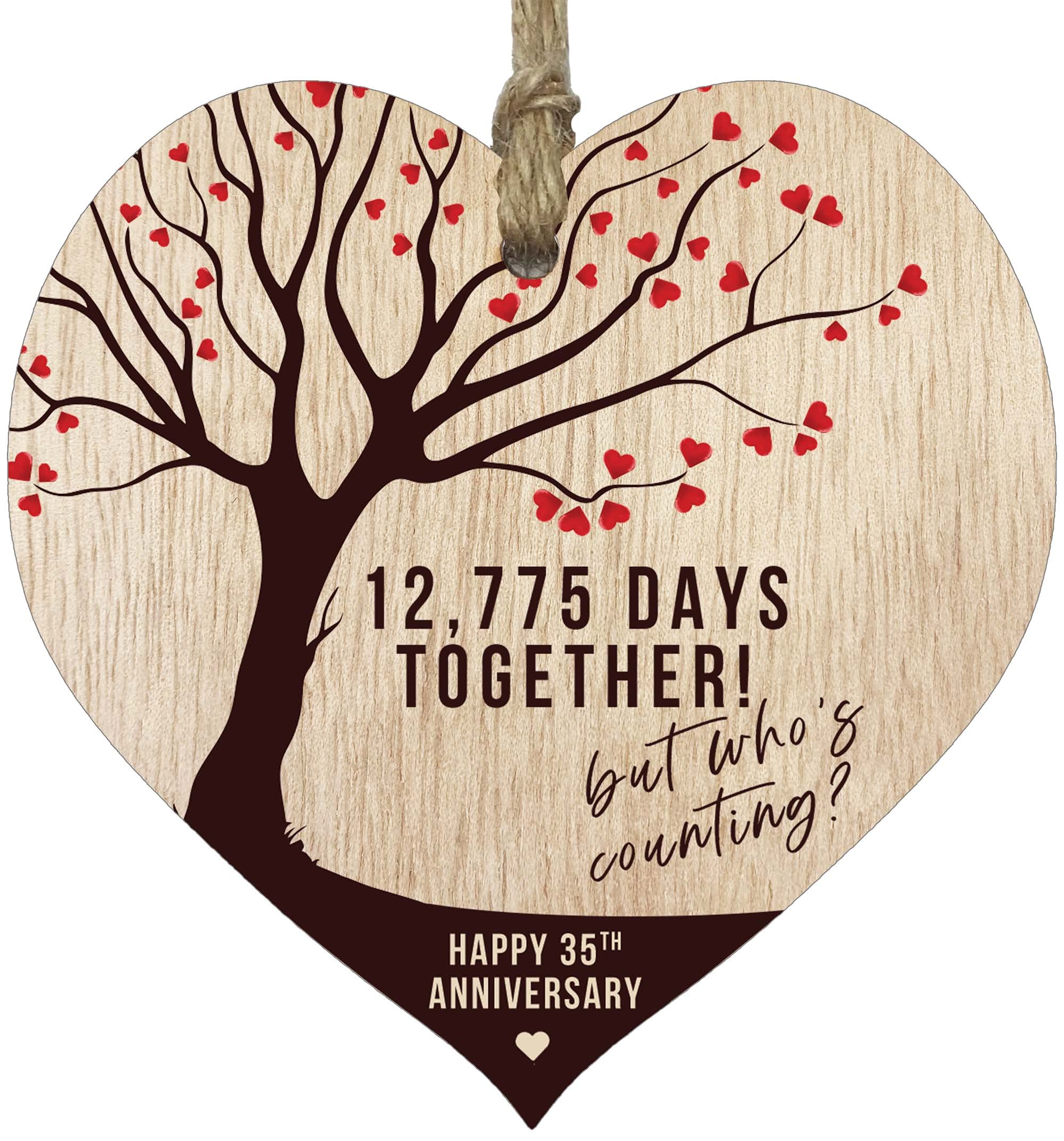 Stuff4 Targa in legno per 30° anniversario di matrimonio, Boyfreind Girlfriend Mum o papà, con citazioni regalo dei bambini
