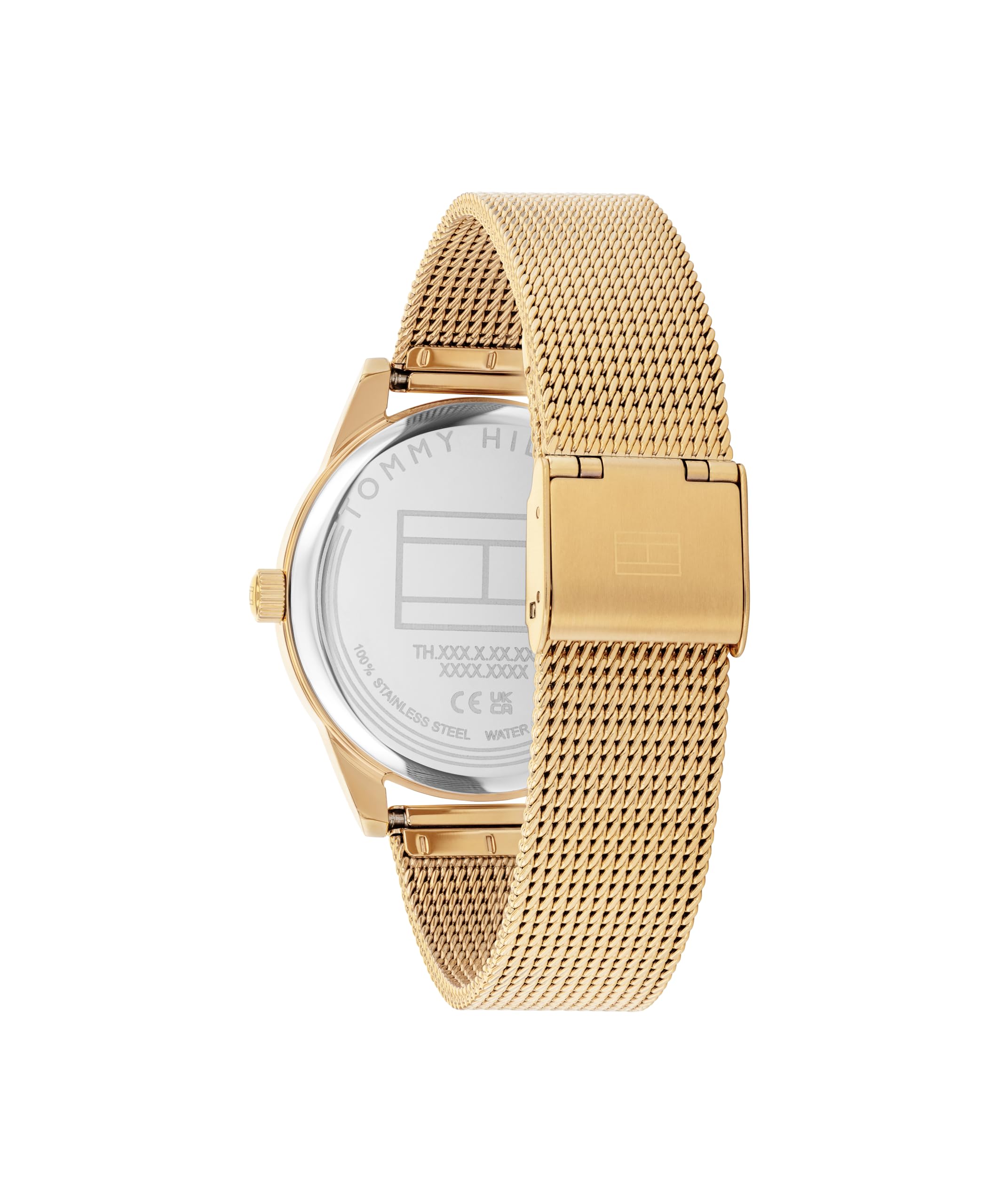 Tommy Hilfiger Orologio Analogico Multifunzione al Quarzo da Donna con Cinturino in Acciaio Inossidabile