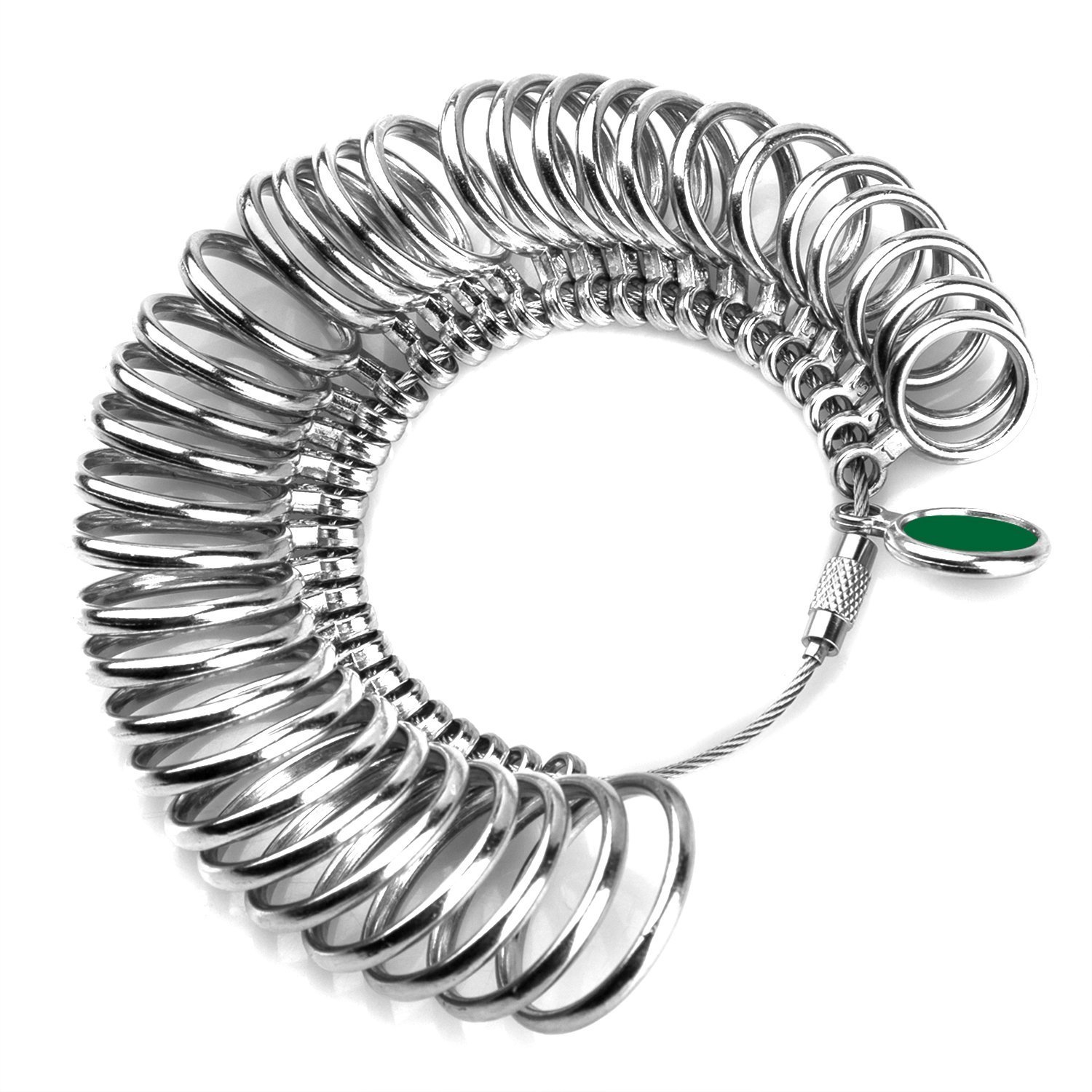 Grubość palca do biżuterii, metal, bez kamienia