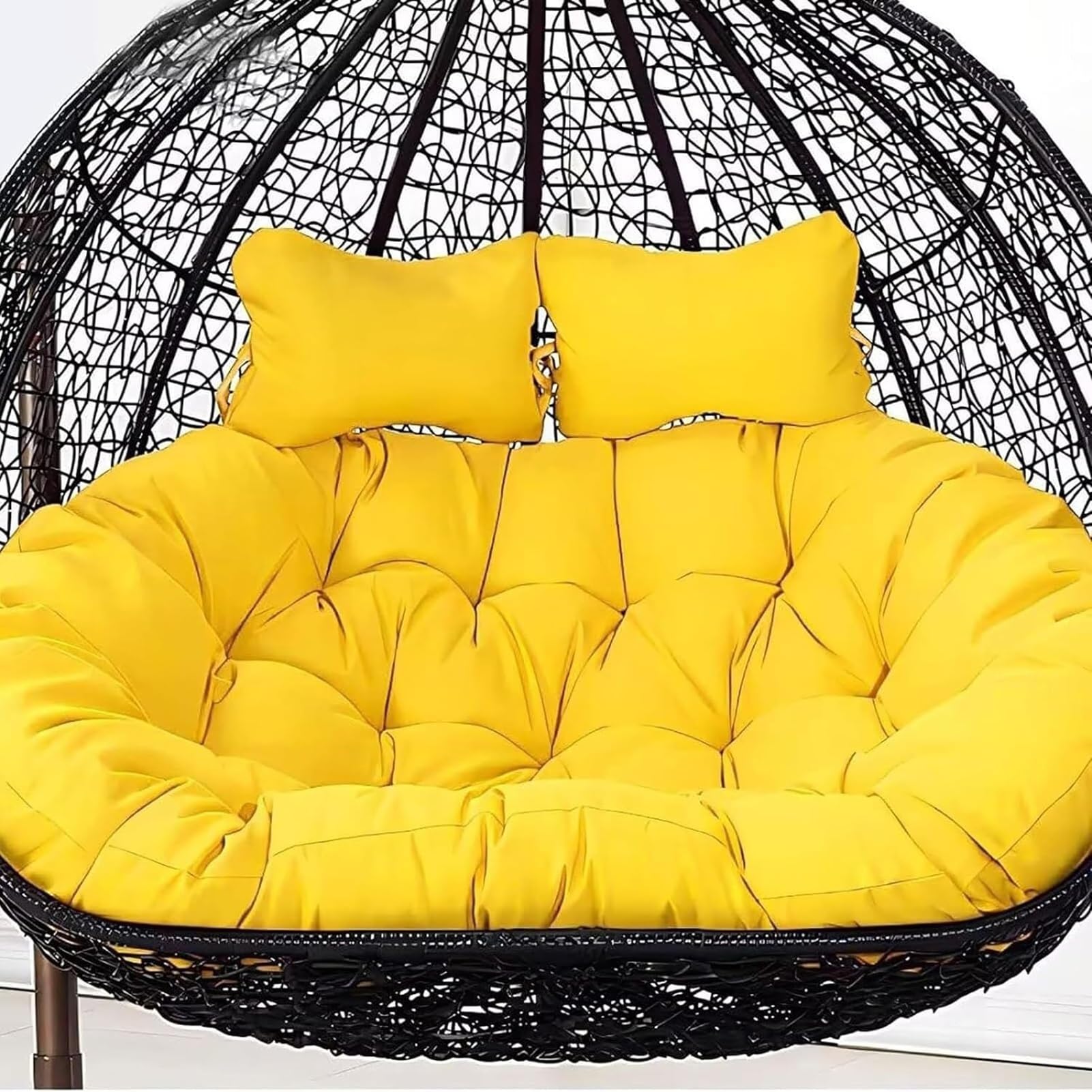 Double suspension pour 2 balançoires d'extérieur, hamac de rechange pour terrasse, jardin et résistant aux intempéries
