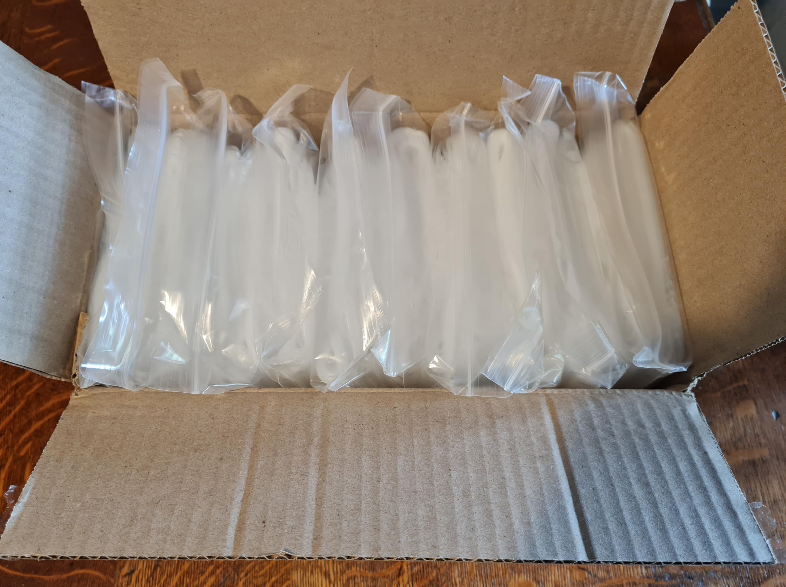 Dodge Designs White 1000 Pcs Grip Seal Bags 6" X 9" 152 X 229 (Mm) 45Mu | Heavy Duty Poly Bags | 45 Micron Resealable Clear Plastic Food Storage Bag & Freezer Bag For Kitchen, Jewellery, Diy, Office Storage