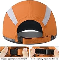 Vista 20 de GADIEMKENSD Sombrero reflectante plegable para exteriores, diseño sin estructura, protección solar UPF 50+, sombreros deportivos para mujeres