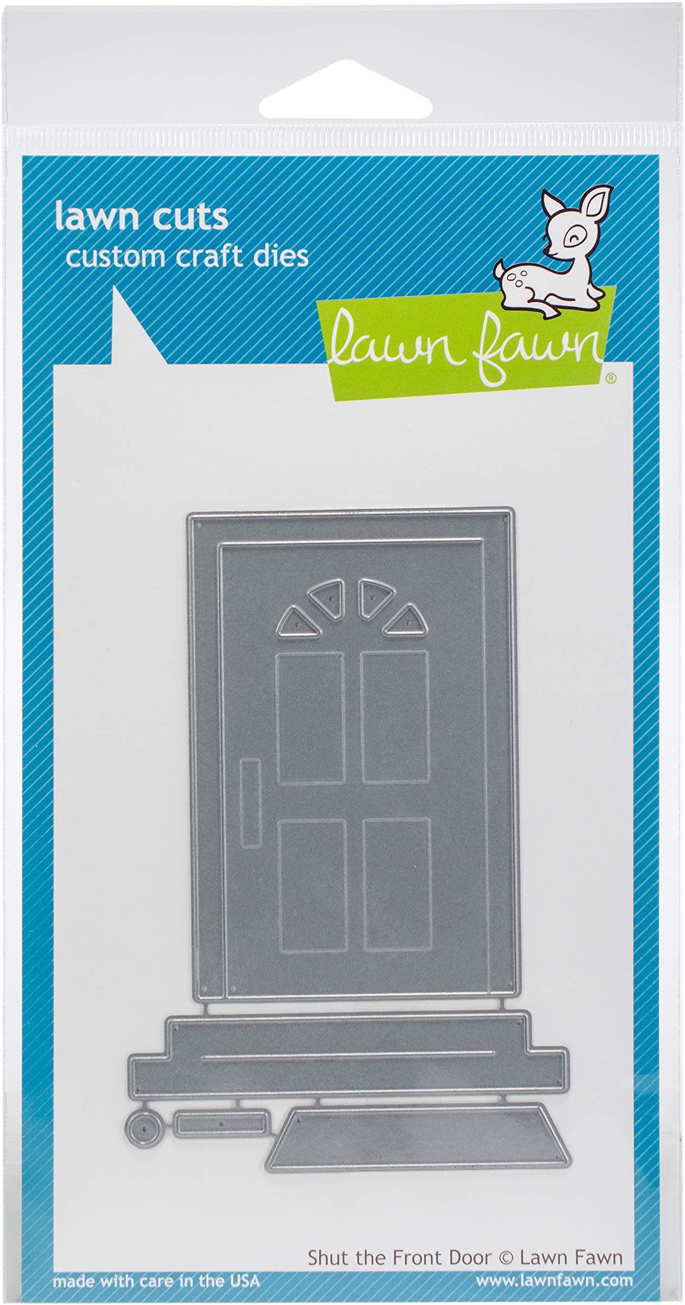 Lawn Cuts Custom Craft Die -Shut The Front Door
