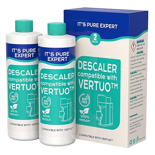 Descaling Solution Compatible With Nespresso Vertuo Coffee Machine, Eco-Friendly Formula