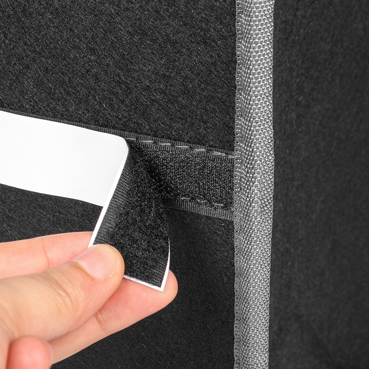 Universal Plegable Negro Carro Grande Maletero Bolsa De Almacenamiento Organizador De Viaje Ordenado