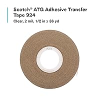Vista 7 de Cinta adhesiva de transferencia 924 ATG de Scotch, Transparente, 12