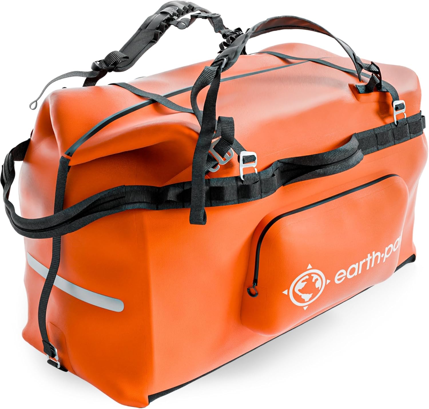 Earth Pak Waterproof Duffel Bag – Large Dry Bag 1680D TPU Waterproof Bags – Heavy Duty Camping Bag – Waterproof Duffle Bag 8×8 Popout Pocket- Boat Bag- Marine Dry Bags for Kayaking Earth Pak Waterproof Duffel Bag – Large Dry Bag 1680D TPU Waterproof Bags – Heavy Duty Camping Bag – Waterproof Duffle Bag 8×8 Popout Pocket- Boat Bag- Marine Dry Bags for Kayaking