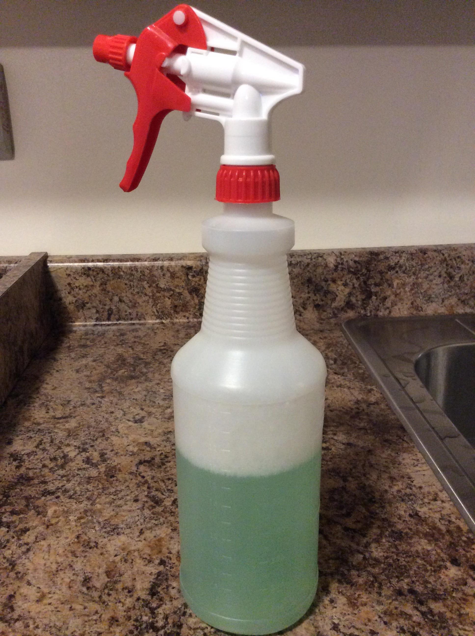 Amazon.com: Decony 4 Pc. Empty Spray Bottles for Cleaning