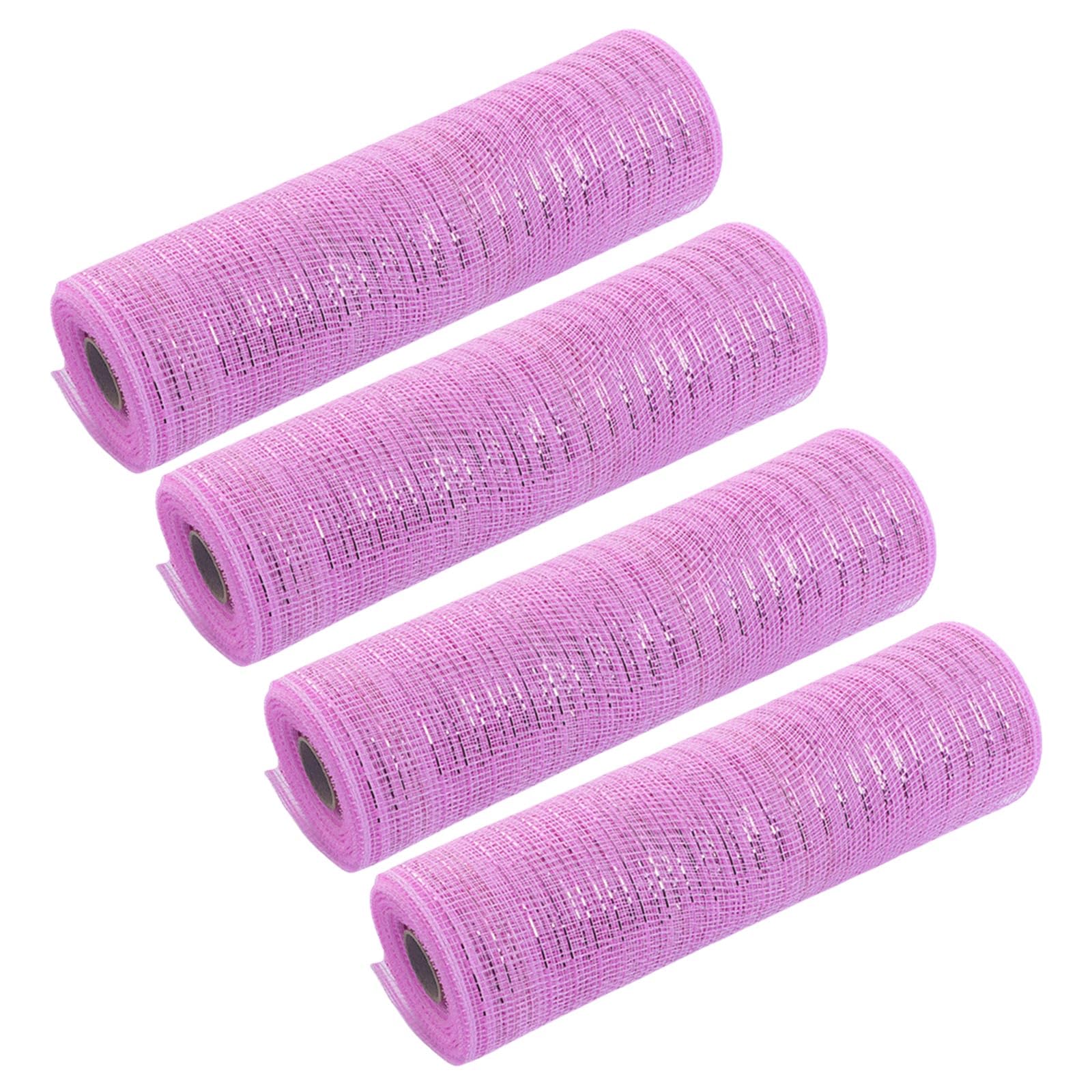 Tfaoys I Of 4 Practical Meshes For Christmas Tree Adornment Suitable For Crafting Bowknot Wreaths And Holiday Arrangements Bowknot Making Materials